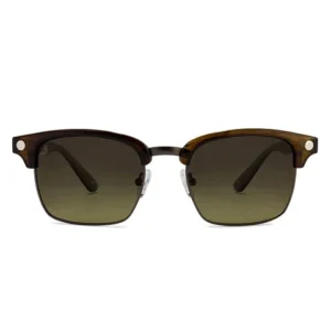Brown Transparent Full Rim Clubmaster